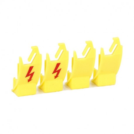 LOVATO ELECTRIC 7A1691 7A1691 A1691 LOVATO 2-PIECE KIT, SNAP-ON FIXING FOR 1 WAFER, FOR GN40