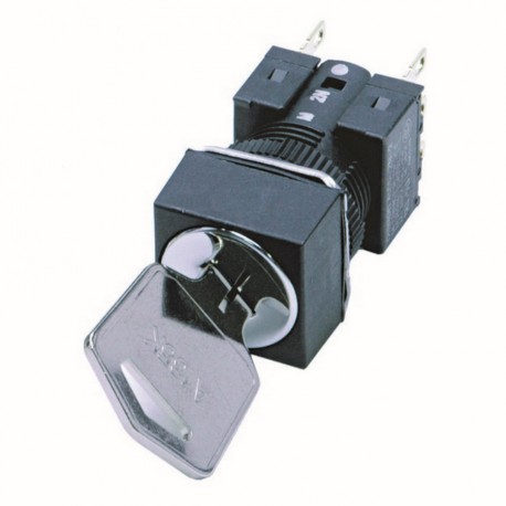 OMRON A165K-A3ML A165K-A3ML A16K2008C A165KA3ML OMRON Selector switch, square, type key, 3-position, maintained, IP65
