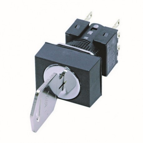 OMRON A165K-J2AL A165K-J2AL A16K2010E A165KJ2AL OMRON Selector key rectangular 2 positions Momentary