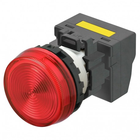 OMRON M22N-BN-TRA-RE-P M22N-BN-TRA-RE-P A2265005G 672596 OMRON M22N Flush Indicator, RED, RED LED 200/240 VAC Push-in+