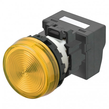 OMRON M22N-BN-TYA-YC-P M22N-BN-TYA-YC-P A2265013H 672581 OMRON Flush M22N indicator, YELLOW, YELLOW LED 24VAC/DC Push-in+