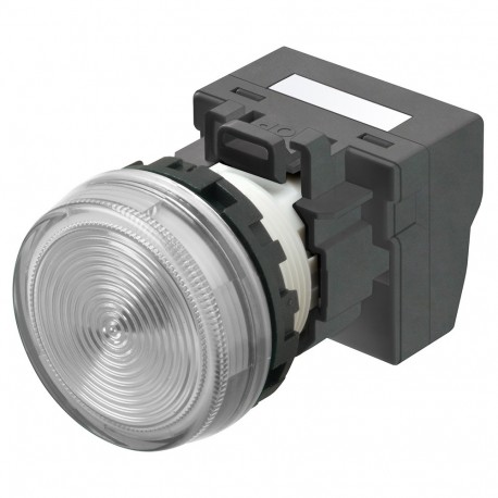 Omron M22N-BN-TWA-WC-P 672622 OMRON Flush M22N Indicator, WHITE, WHITE LED 24VAC/DC Push-in+