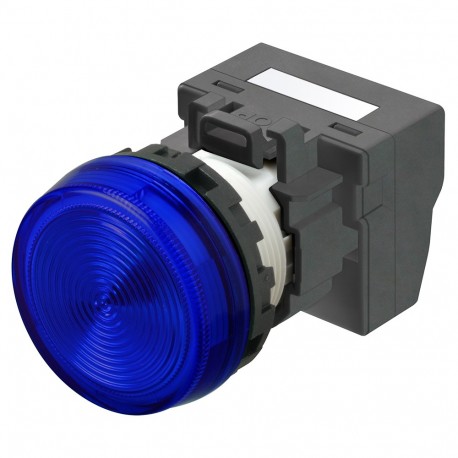 Omron M22N-BN-TAA-AC-P M22NBNTAAACP OMRON Indicator M22N, flush, BLUE, LED BLUE 24VAC/DC Push-in+