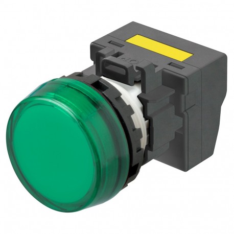 Omron M22N-BC-TGA-GE-P 672607 OMRON M22N flush marker indicator, GREEN, GREEN LED 200/240 VAC Push-in+