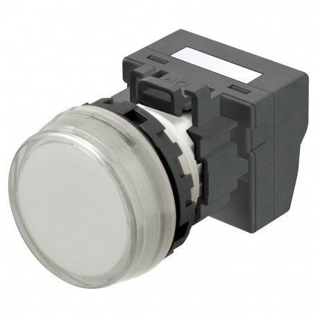 Omron M22N-BC-TWA-YC-P M22NBCTWAYCP OMRON M22N Indicator, Plastic flat etched, White, White, 24 V, push-..