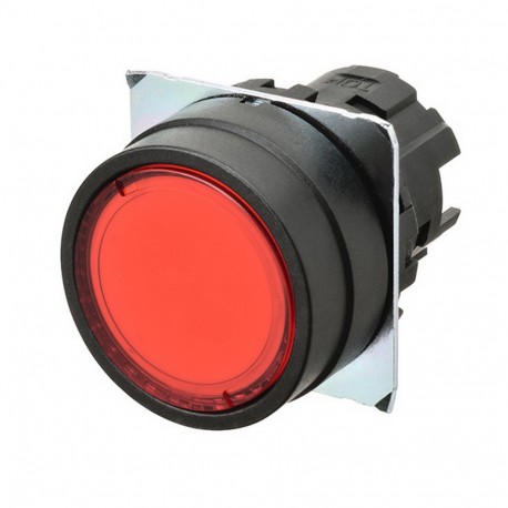OMRON A22NZ-BNM-TRA A22NZ-BNM-TRA A2270007M 660238 OMRON Pulsa.22mm, Plastic, FLUSH, MOMENTARY, Transp.RED, LIGHTING