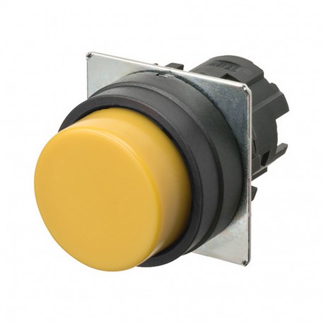 Omron A22NZ-BPM-NYA A22NZBPMNYA OMRON Press.22mm, Plastic, OUTGOING, MOMENTANEO, Opaque YELLOW