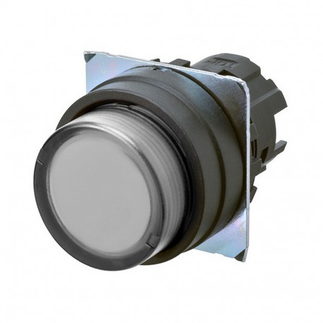 Omron A22NZ-BPM-TWA A22NZBPMTWA OMRON Press.22mm, Plastic, OUTGOING, MOMENTANEO, Transp.WHITE, ILLUMINAT..