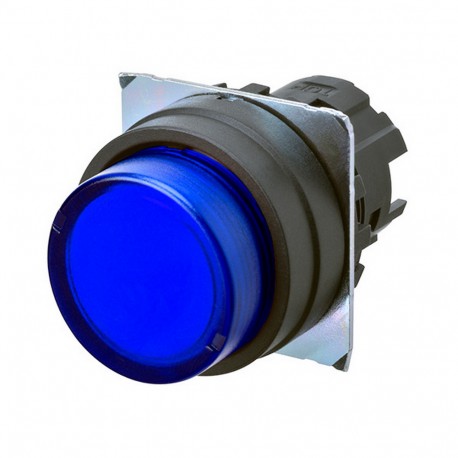 Omron A22NZ-BPM-TAA A22NZBPMTAA OMRON Press.22mm, Plastic, OUTGOING, MOMENTANEO, Transp.BLUE, ILLUMINATI..