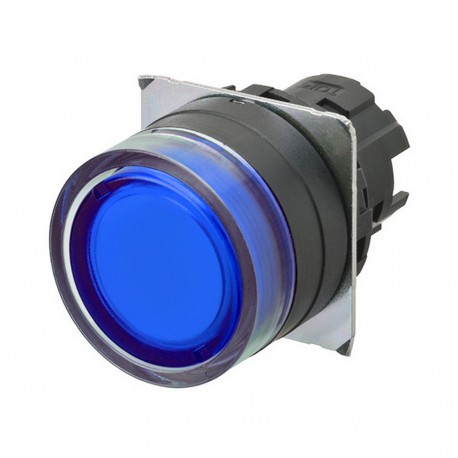 OMRON A22NZ-BGM-TAA A22NZ-BGM-TAA A2270047M 667104 OMRON Pulsa.22mm, Plastic, PROTECTED, MOMENTARY, Transp.BLUE, LIGHTING