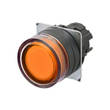 OMRON A22NZ-BGM-TOA A22NZ-BGM-TOA A2270048H 692923 OMRON Operating Unit, Full Protection Type Round, Orange, Transparent, Resin,..