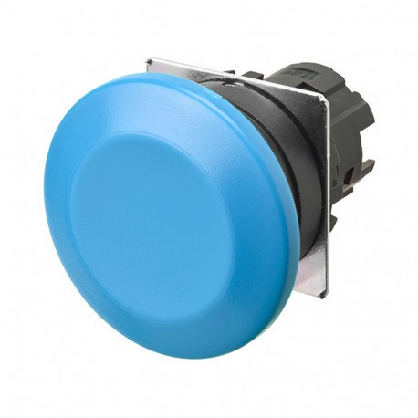 Omron A22NZ-BMM-NAA 662399 OMRON Pulsa.22mm, Plastic, SETA, MOMENTARY, Opaque BLUE