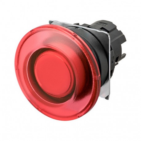 Omron A22NZ-BMM-TRA 665926 OMRON Pulsa.22mm, Plastic, SETA, MOMENTARY, Transp.RED, LIGHTING