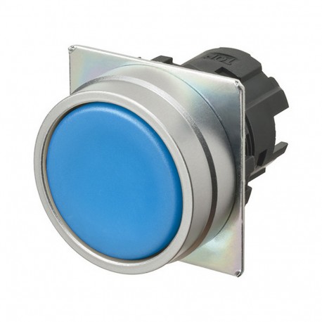 OMRON A22NZ-MNM-NAA A22NZ-MNM-NAA A2270077A A22NZMNMNAA OMRON Press.22mm, Metal, FLUSH, MOMENTANEO, Opaque BLUE