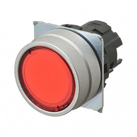 OMRON A22NZ-MNM-TRA A22NZ-MNM-TRA A2270079H 664982 OMRON Pulsa.22mm, Metal, FLUSH, MOMENTARY, Transp.RED, LIGHTING