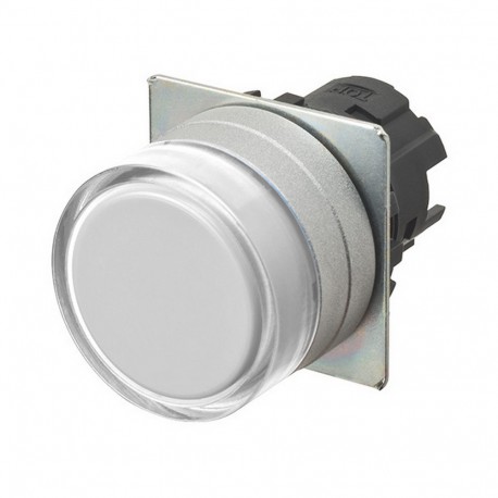 Omron A22NZ-MGM-NWA A22NZMGMNWA OMRON Press.22mm, Metal, PROTECTED, MOMENTANEO, Opaque WHITE
