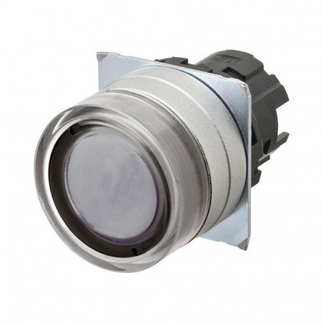 Omron A22NZ-MGM-TWA A22NZMGMTWA OMRON Press.22mm, Metal, PROTECTED, MOMENTANEO, Transp.WHITE, ILLUMINATI..