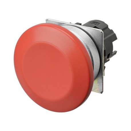 Omron A22NZ-MMM-NRA A22NZMMMNRA OMRON Press.22mm, Metal, MUSHROOM, MOMENTANEO, Opaque RED