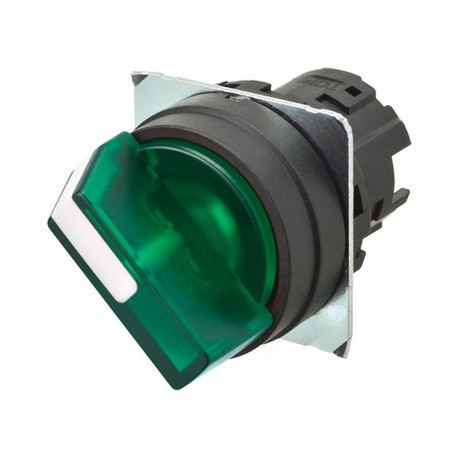OMRON A22NZ-2BM-TGA A22NZ-2BM-TGA A2270404A 660011 OMRON Select.22mm, 2 Position, Lighting, Plastic, MANUAL, GREEN