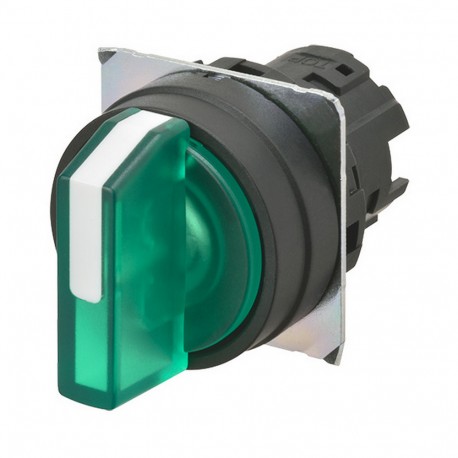 OMRON A22NZ-3BM-TGA A22NZ-3BM-TGA A2270476R 661886 OMRON Select.22mm, 3-Position, Lighting, Plastic, MANUAL, GREEN