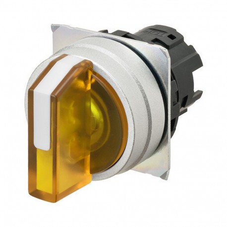 OMRON A22NZ-3ML-TYA A22NZ-3ML-TYA A2270537D A22NZ3MLTYA OMRON Select.22mm, 3 Position, Lighting, Metal, AUTO RESET.LEFT, YELLOW