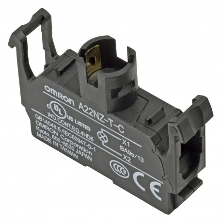 Omron A22NZ-T-D A22NZTD OMRON Accessory Pulsatería A22NZ Block Lighting 100/120 VAC