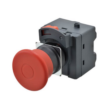 OMRON A22NE-M-PD02-N A22NE-M-PD02-N A22E0226M A22NEMPD02N OMRON Emergency stop pushbutton, Push-In, non-illuminated, 40 mm diamet..