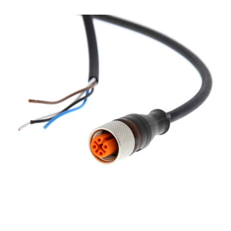 OMRON Y92E-M12PUR4S2M-L Y92E-M12PUR4S2M-L AA018037C Y92EM12PUR4S2ML OMRON With Straight cable 4-wire, 2 m PUR M12