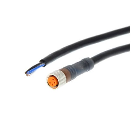 OMRON Y92E-M08PVC4S5M-L Y92E-M08PVC4S5M-L AA018057H Y92EM08PVC4S5ML OMRON With Straight-through cable 4 wire 5m M8