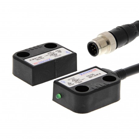 Omron F3S-TGR-NMPC-20-M1J8 F3STGRNMPC20M1J8 OMRON Switch Sec. PLe Miniature Plast. Codif 2NC LED's M12-8..