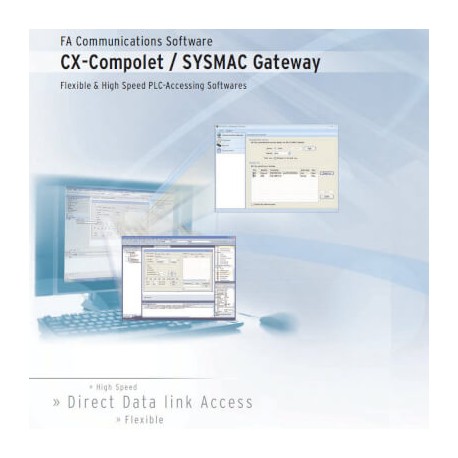 Omron CX-COMPOLET-EV1-10L CXCOMPOLETEV110L OMRON CX-Compolet v1 10 users (CX-Compolet + Sysmac Gateway +..