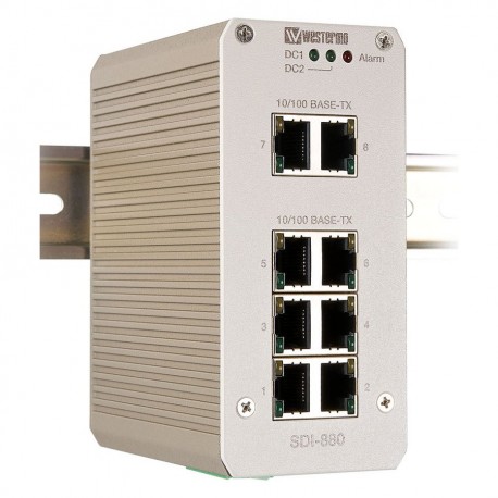 OMRON WES SDI-880 WES SDI-880 AA033438R WESSDI880 OMRON Switch 8 x 10/100BaseTX