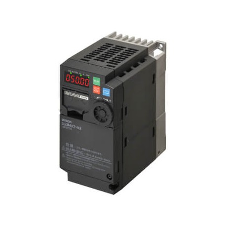Omron 3G3MX2-A2002-EV2 3G3MX2A2002EV2 OMRON MX2-EV2 inverter drive, 0.2/0.4 kW (ND/LD), 1.6/1.9 A (ND/LD..