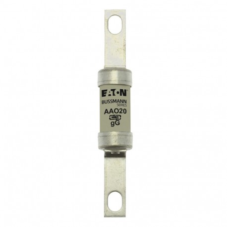 Eaton-moeller 20A 550V AC BS88 gG REF A2 FUSE EATON ELECTRIC Fuse-link, LV, 20 A, AC 550 V, BS88/A2, 14 x 85 mm, gL/..