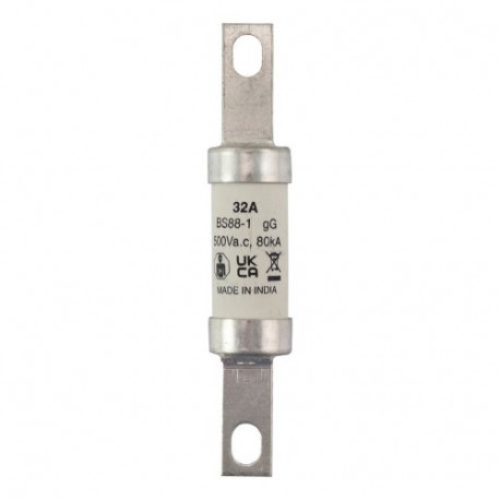 Eaton-moeller 32AMP 500V AC INDUSTRIAL FUSE EATON ELECTRIC Fuse-link, low voltage, 32 A, AC 500 V, BS88, 21 x 114 mm,..