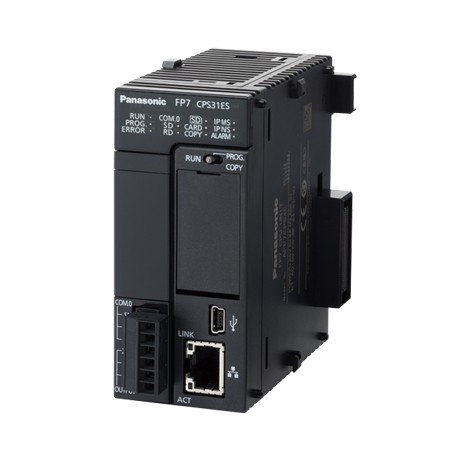 PANASONIC AFP7CPS31E AFP7CPS31E PANASONIC FP7 CPU with COM port RS232(screw terminal block) & Mini USB, 120k steps, Ethernet 10/1..