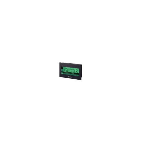 Panasonic AIG703WMN1B2 Touch panel GT703 3.8", 64 gray scale, 480x192 pix., Ethernet + RS232 + mini-USB (pro..