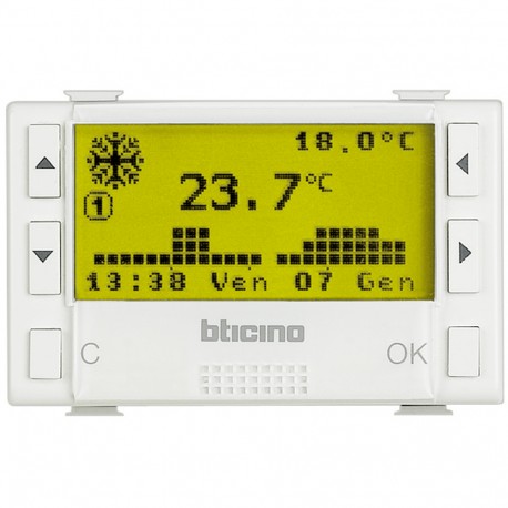 Bticino AM5721 BTCINO MX-CRONOTERMO 2X1,5V 3M WHITE