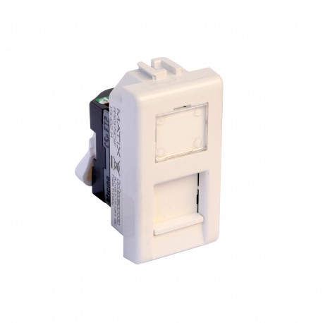 Bticino AM5979C5F BTCINO MX-BASE RJ45 CAT5E FTP 1M WHITE