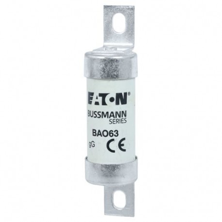 Eaton-moeller 63AMP 500V AC BS88 gG FUSE EATON ELECTRIC Fuse-link, LV, 50 A, DC 500 V, BS88/A3, 27 x 91 mm, gL/gG, BS
