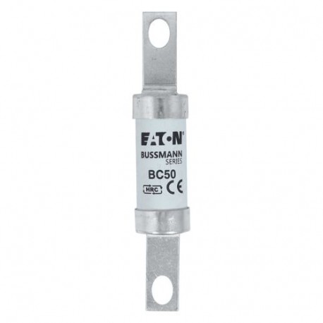 Eaton-moeller 50AMP 500V AC / 250V DC BC50 BC50BS EATON ELECTRIC Fuse-link, low voltage, 50 A, AC 500 V, DC 250 V, BS88, 2..