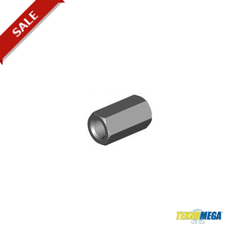 Teknomega GBF-M6-30 THREADED ROD COUPLER M6