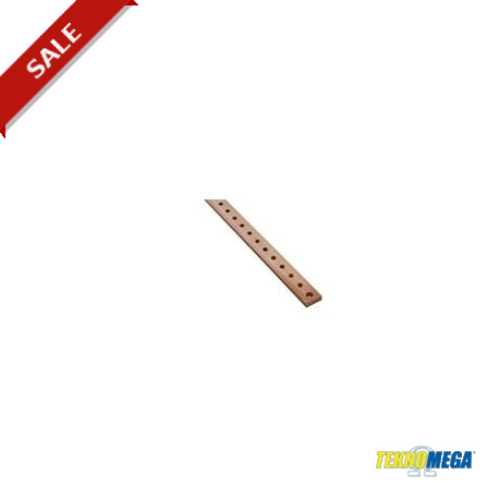 TEKNOMEGA BRF 15X5X2000PC BRF 15X5X2000PC BRF1031 TEKNOMEGA THREADED COPPER BAR 15X5X2000 M6 P.17,5MM
