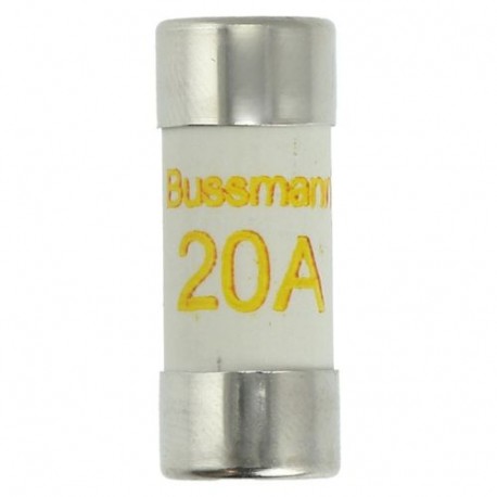 Eaton-moeller 20A 240V CONSUMER UNIT FUSE EATON ELECTRIC cartridge fuse, BT 20 A, AC 240 V, BS1361, 11 x 26 mm, BS