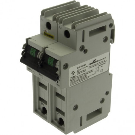 Eaton-moeller CCP-2-60CF EATON ELECTRIC Disconnect fuses-BT, 60 a, AC 600 V, DC 125 V, CF, 2P, UL