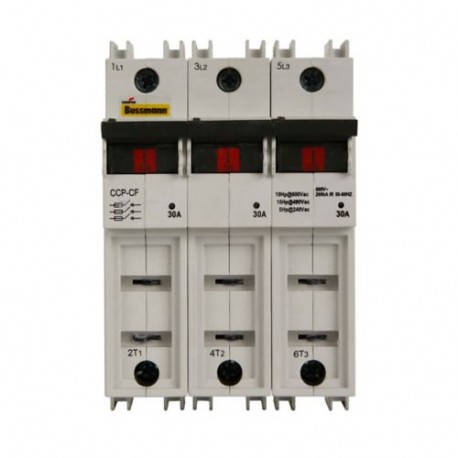 Eaton-moeller CCP-3-60CF EATON ELECTRIC Disconnect fuses-BT, 60 a, AC 600 V, DC 125 V, CF., 3P, UL