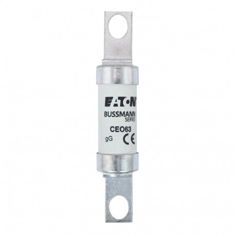Eaton-moeller 63AMP 500V AC BS88 gG FUSE EATON ELECTRIC Fuse-link, LV, 50 A, DC 500 V, BS88/A3, 27 x 91 mm, gL/gG, BS