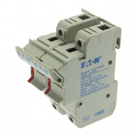 Eaton-moeller 2P 14x51 Fuse Holder EATON ELECTRIC Fuse-holder, low voltage, 50 A, AC 690 V, 14 x 51 mm, 2P, IEC