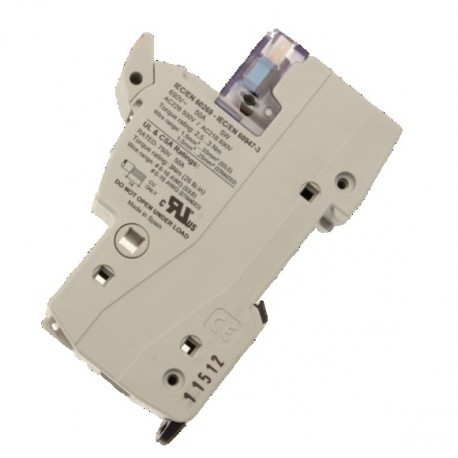 Eaton-moeller PMX-14 1 Pole micro, only fusing CH14-MS1 EATON ELECTRIC Microswitch, LV, 14 x 51 mm, 1P, IEC