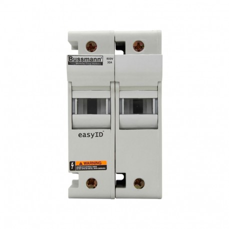 EATON - MOELLER 30AJ MODULEAR FUSEHOLDER 2 POLE 30AJ MODULEAR FUSEHOLDER 2 POLE CH30J2 EATON ELECTRIC Fuse-holder, low voltage, 30 A, AC 600 V, DC 600 V, UL..